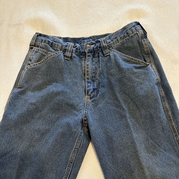 Guide Gear SOFT Flannel Lined Jeans Men 32x30 Carpenter Style Very Warm Workwear - Picture 5 of 12